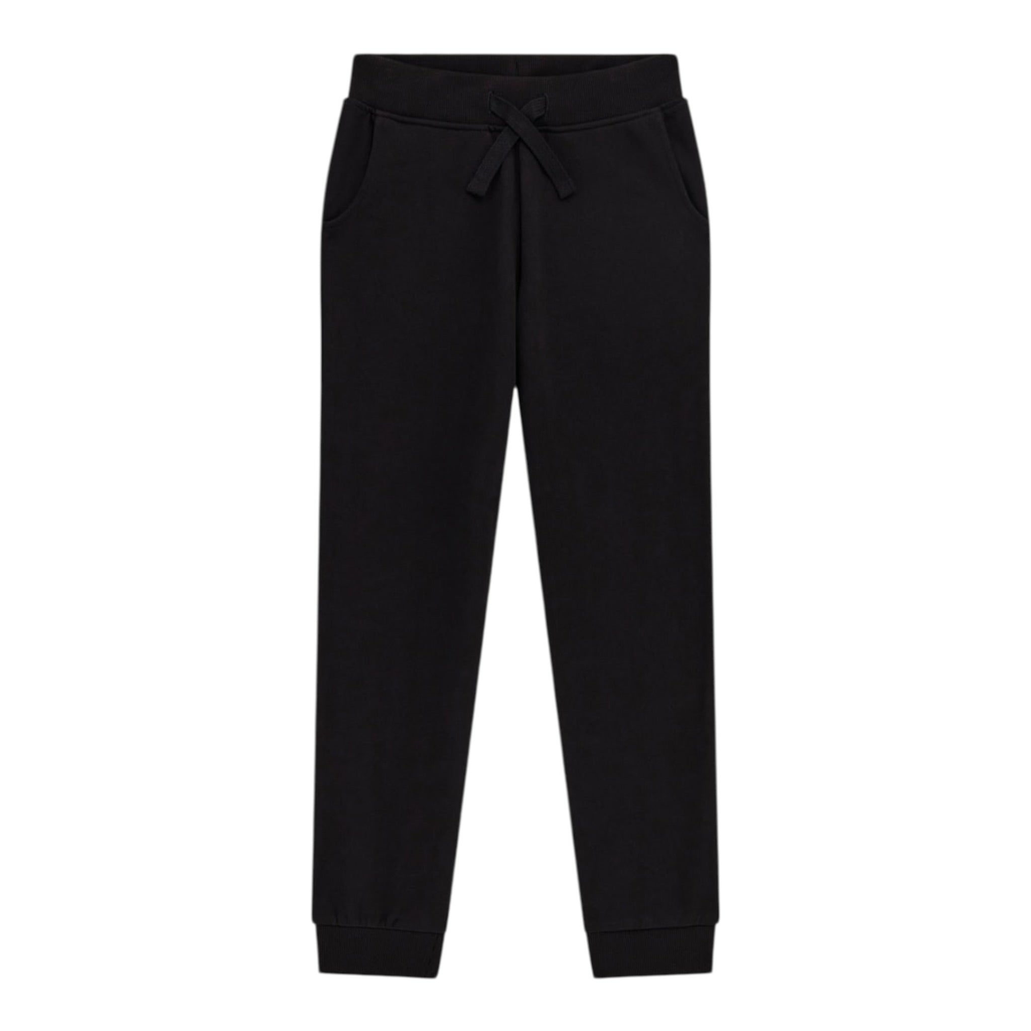 Guess Pantalone tinta unita con Elastico In Vita Modello Tuta Nero per Bambino L93Q24KAUG0 NERO GUESS 