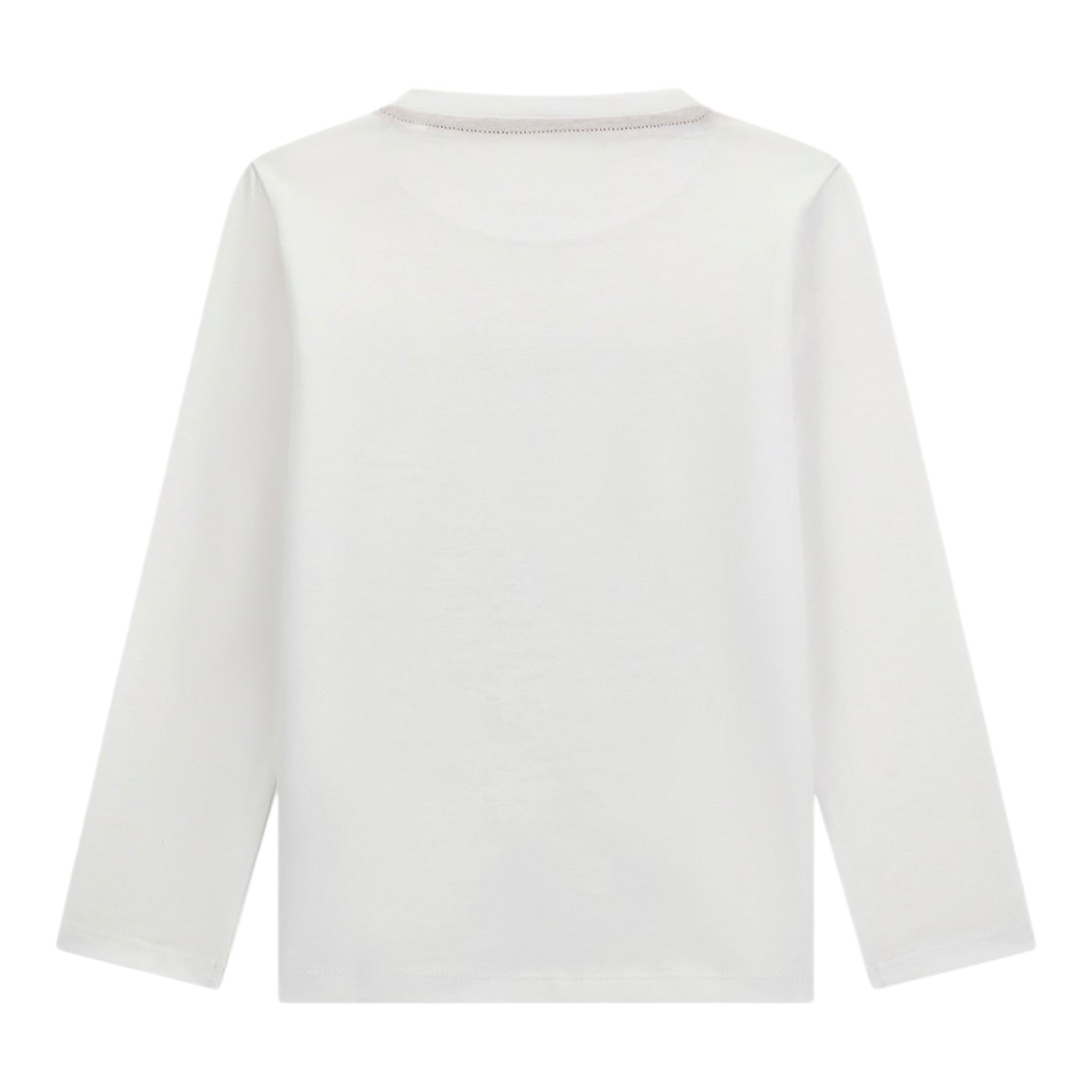 Guess Shirt tinta unita con Logo Bianco per Neonato N0BI26I3Z00 BIANCO GUESS 