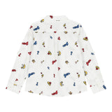 Guess Camicia tinta unita con Applicazioni Bianco per Bambino N4YH00WBHQ0 BIANCO GUESS 