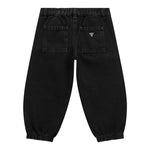 Guess Pantalone tinta unita con Elastico In Vita Nero per Bambino N5BA03D5JL0 NERO GUESS 