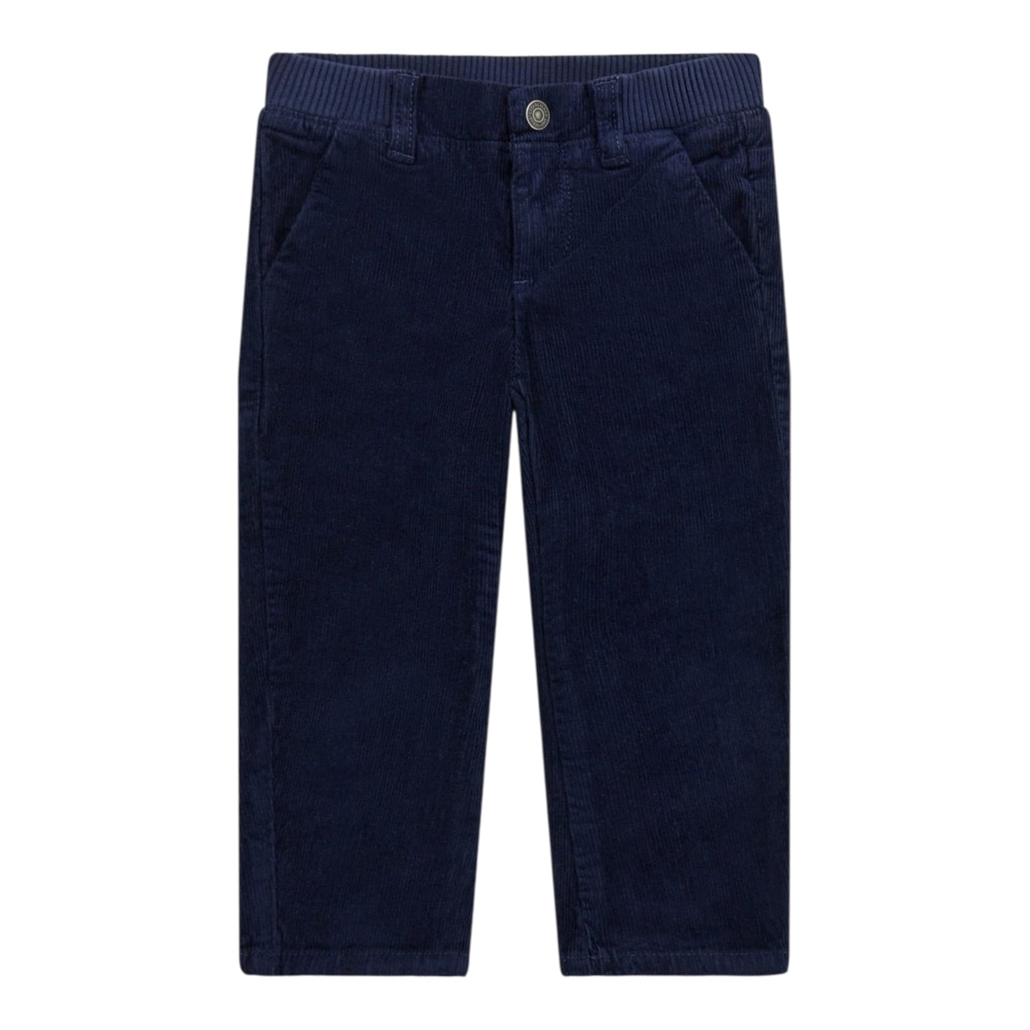 Guess Pantalone tinta unita con Elastico In Vita Blu per Bambino N5BB00WI250 BLU GUESS 