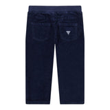 Guess Pantalone tinta unita con Elastico In Vita Blu per Bambino N5BB00WI250 BLU GUESS 