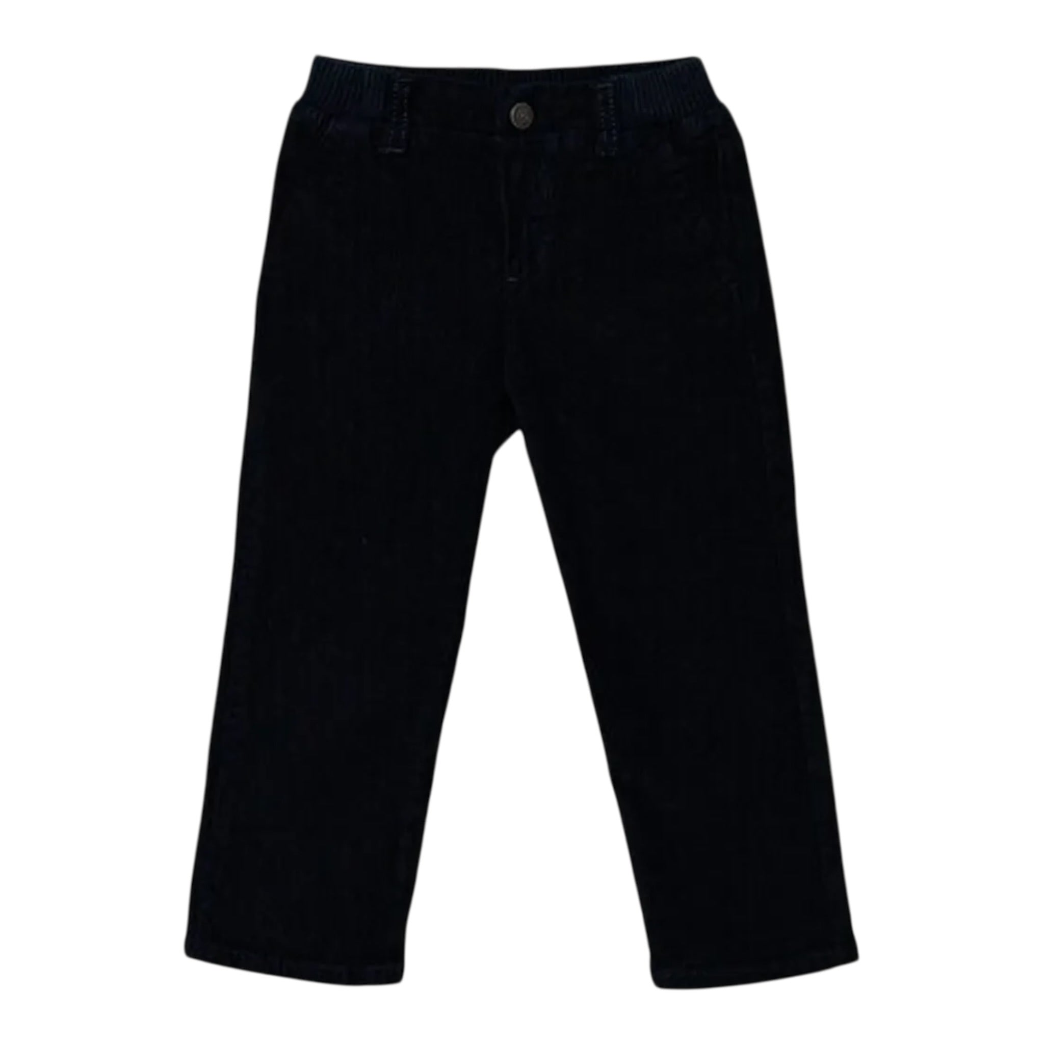 Guess Pantalone tinta unita con Elastico In Vita Blu per Bambino N5BB00WI250X BLU GUESS 