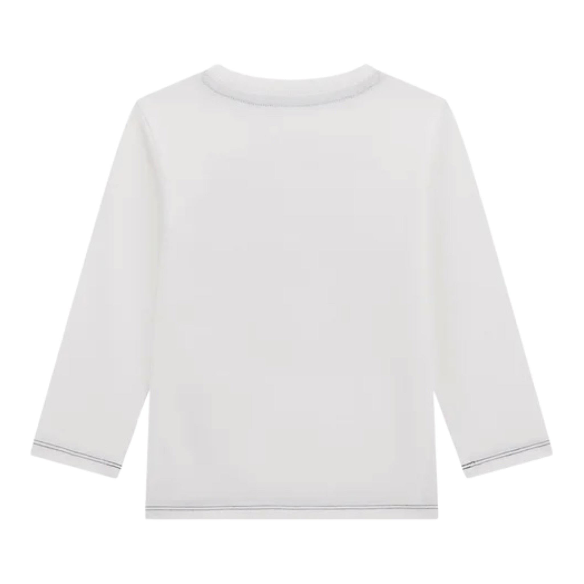 Guess Shirt tinta unita con Logo Bianco per Neonato N5BI06I3Z14 BIANCO GUESS 