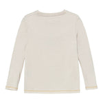 Guess Shirt tinta unita Girocollo con Stampa Beige per Neonato N5BI11I3Z14X BEIGE GUESS 