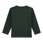 Guess Shirt tinta unita Girocollo con Stampa Verde per Neonato N5BI11I3Z14XX VERDE GUESS 