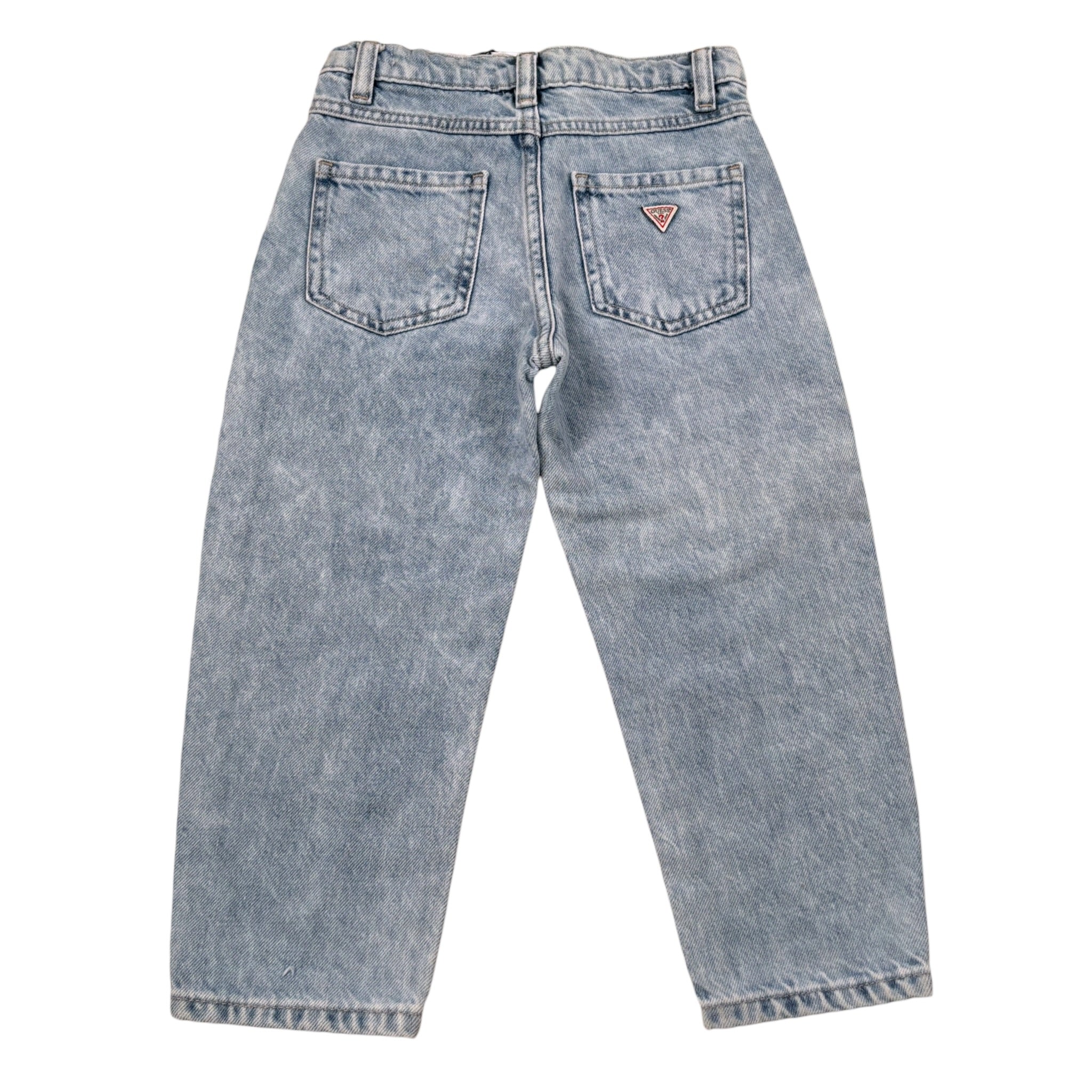 Guess Jeans tinta unita con Girovita Regolabile Azzurro per Bambino N5GA00D45E0 AZZURRO GUESS 