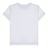 Guess T-Shirt tinta unita con Stampa Bianco per Bambino N5RI15K8HM4 BIANCO GUESS 
