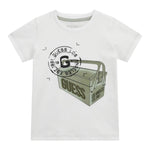 Guess T-Shirt tinta unita con Stampa Bianco per Bambino N5RI27K8HM4 BIANCO GUESS 
