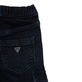 Guess Jeans tinta unita con Tasconi Blu per Bambino N5Y03KCY70 BLU GUESS 