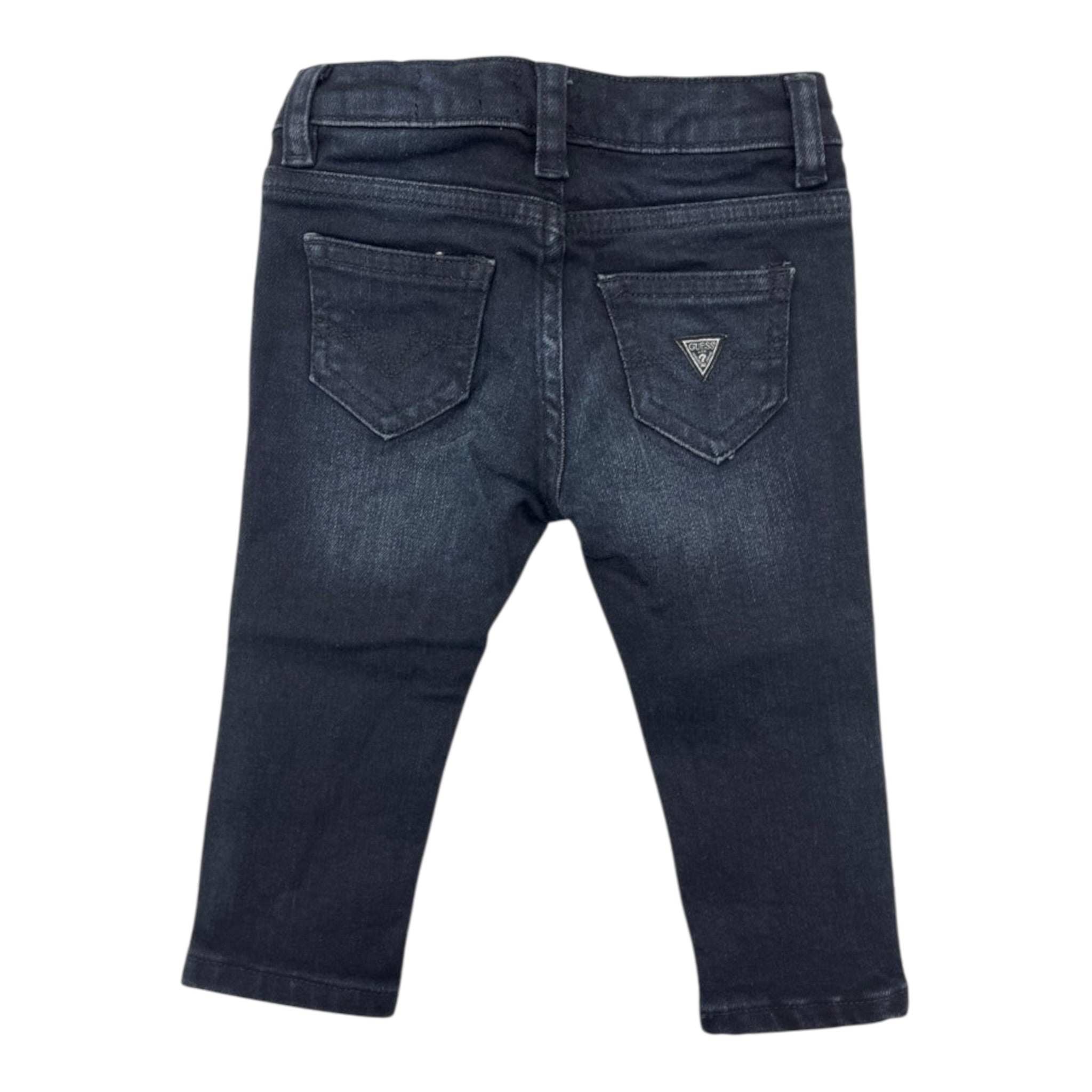 Guess Jeans tinta unita con Girovita Regolabile Blu per Bambino N5YA01D5QU0 BLU GUESS 