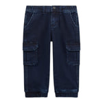 Guess Jeans tinta unita con Elastico In Vita Blu per Bambino N5YA03KCY70 BLU GUESS 