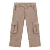 Guess Pantalone tinta unita con Tasconi Beige per Bambino N5YB02W0130 BEIGE GUESS 