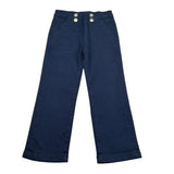 Guess Pantalone tinta unita con Elastico In Vita Blu per Bambina N5YB03WE620 BLU GUESS 
