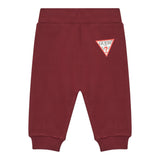Guess Completo 2Pz Shirt-Pantalone Bordeaux per Bambino N5YG00K8HM4 BORDEAUX GUESS 