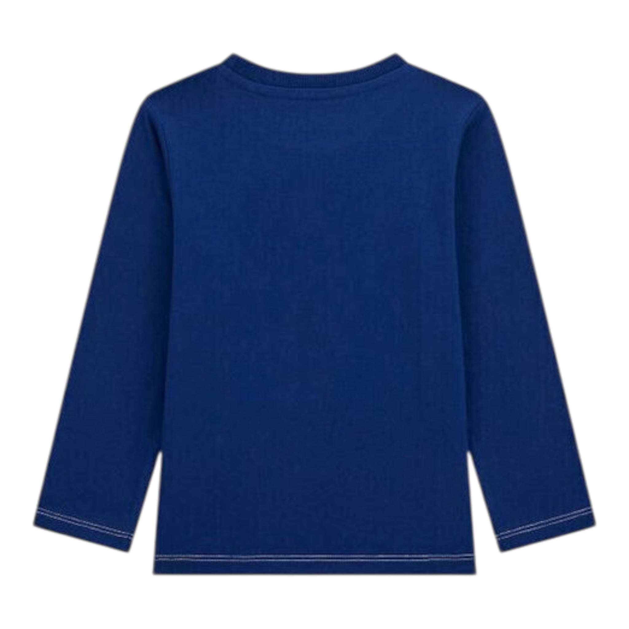 Guess Shirt tinta unita con Stampa Blu per Neonato N5YI13K8HM0 BLU GUESS 
