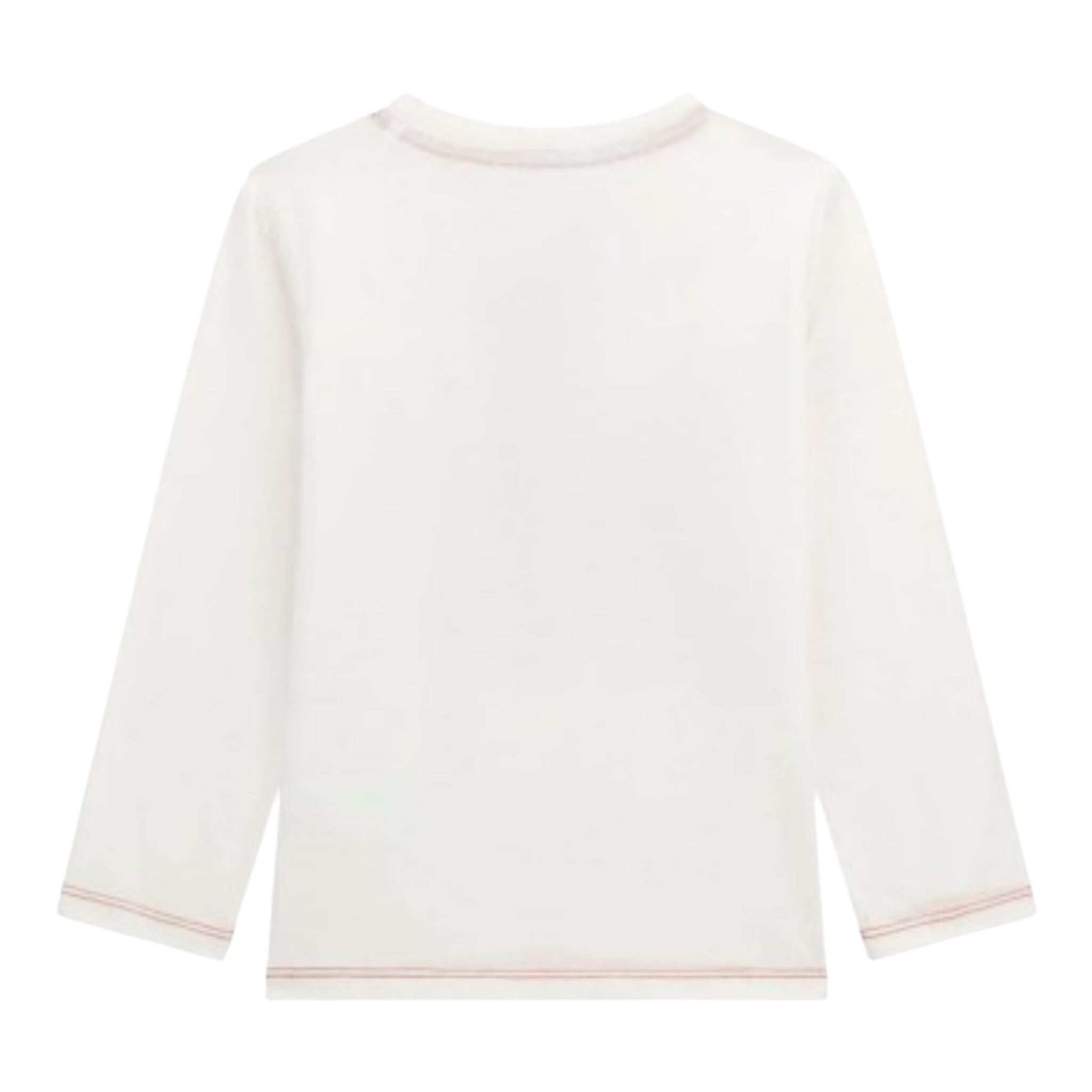 Guess Shirt tinta unita con Stampa Bianco per Neonato N5YI13K8HM0XXN BIANCO GUESS 