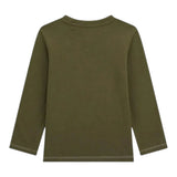 Guess Shirt tinta unita con Stampa Verde per Neonato N5YI15K8HM4 VERDE GUESS 
