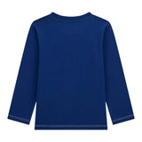 Guess Shirt tinta unita con Stampa Blu per Bambino N5YI15K8HM4X BLU GUESS 