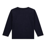 Guess Shirt tinta unita con Stampa Blu per Bambino N5YI21K8HM4XXX BLU GUESS 
