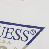Guess Shirt tinta unita con Logo Bianco per Neonato N5YI24K8HM4 BIANCO GUESS 