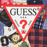 Guess Felpa tinta unita con Stampa Blu per Neonato N5YQ00KA6R44 BLU GUESS 