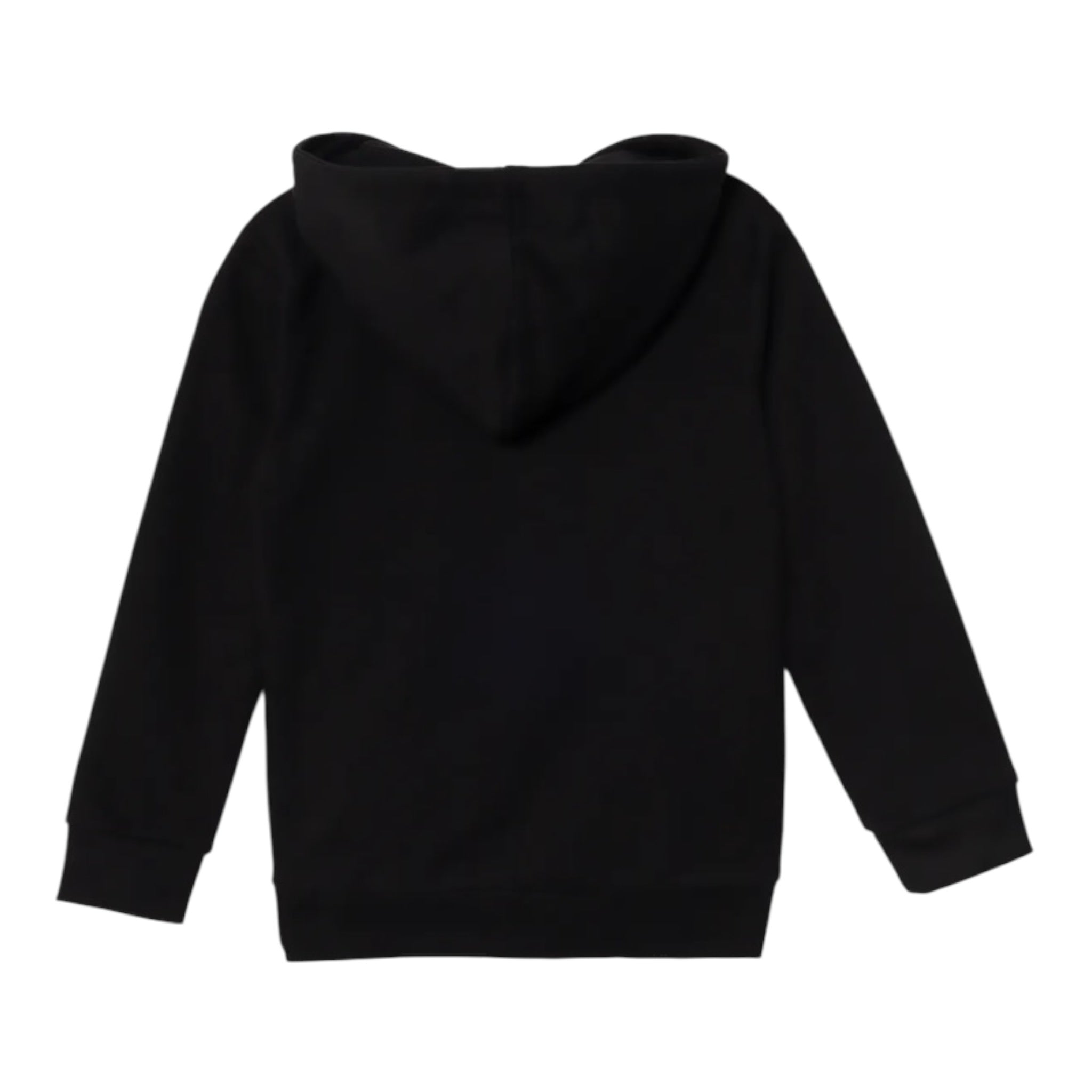 Guess Felpa tinta unita con Zip E Cappuccio Nero per Bambino N5YQ08KAD74 NERO GUESS 