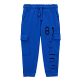Guess Pantalone Modello Tuta tinta unita con Elastico In Vita Cobalto per Bambino N5YQ13KAD74 COBALTO GUESS 