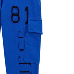 Guess Pantalone Modello Tuta tinta unita con Elastico In Vita Cobalto per Bambino N5YQ13KAD74 COBALTO GUESS 