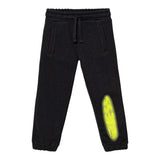 Guess Pantalone Modello Tuta tinta unita con Stampa Nero per Bambino N5YQ18KAD74 NERO GUESS 