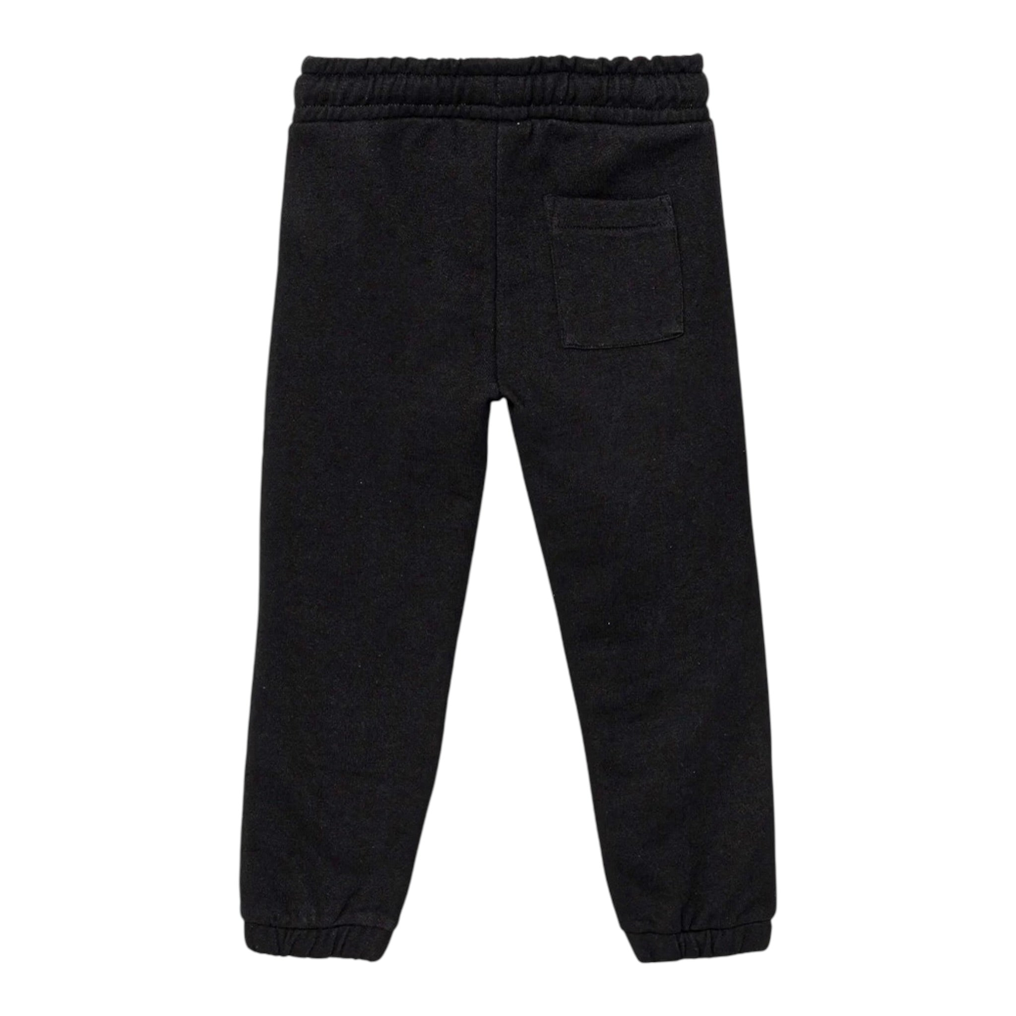 Guess Pantalone Modello Tuta tinta unita con Stampa Nero per Bambino N5YQ18KAD74 NERO GUESS 