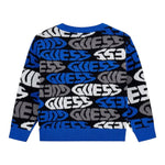 Guess Maglia tinta unita Logata Nero per Neonato N5YR00Z3GV0 NERO GUESS 