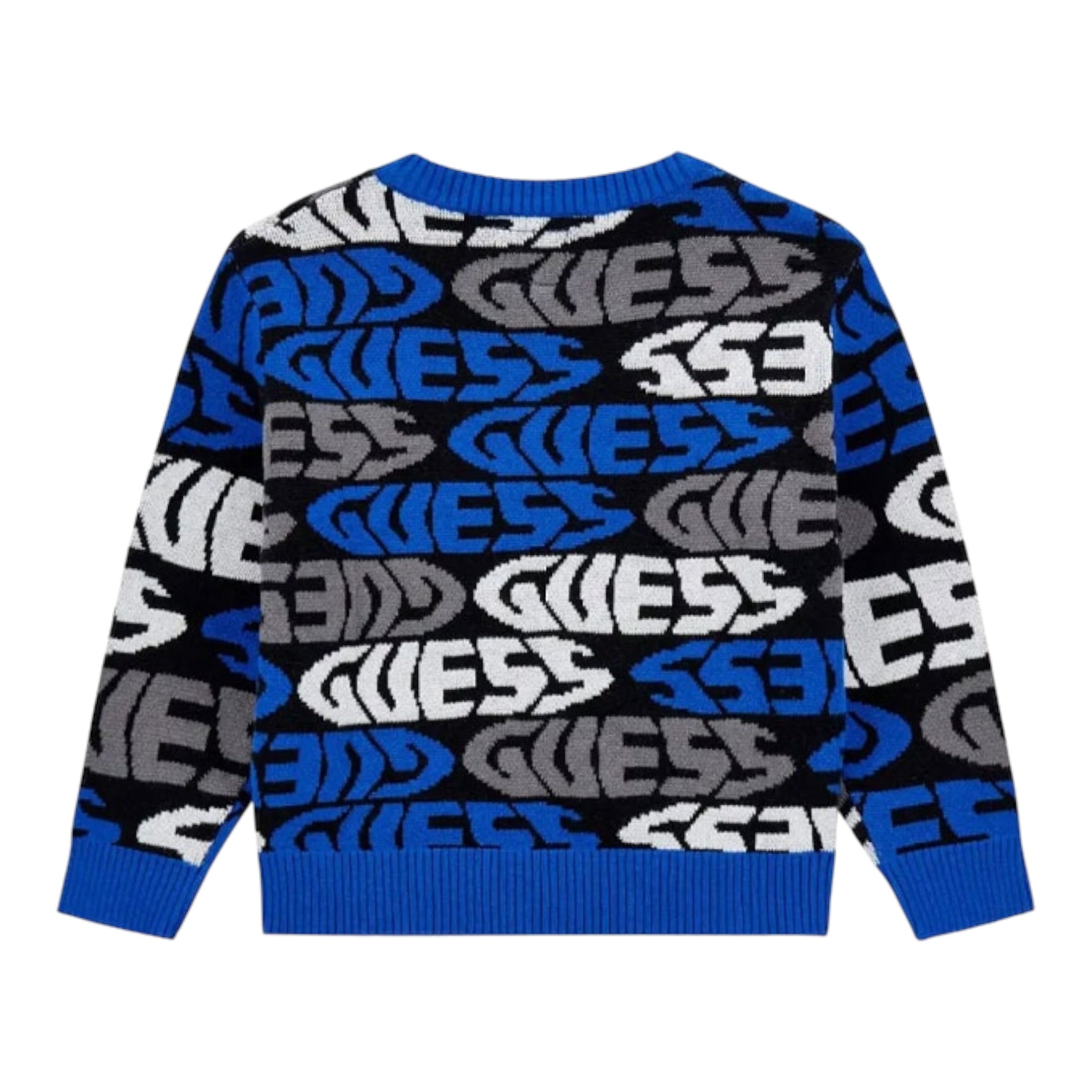 Guess Maglia tinta unita Logata Nero per Neonato N5YR00Z3GV0 NERO GUESS 