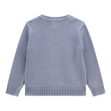 Guess Maglia tinta unita con Ricami Azzurro per Bambino N5YR05Z3OK1 AZZURRO GUESS 
