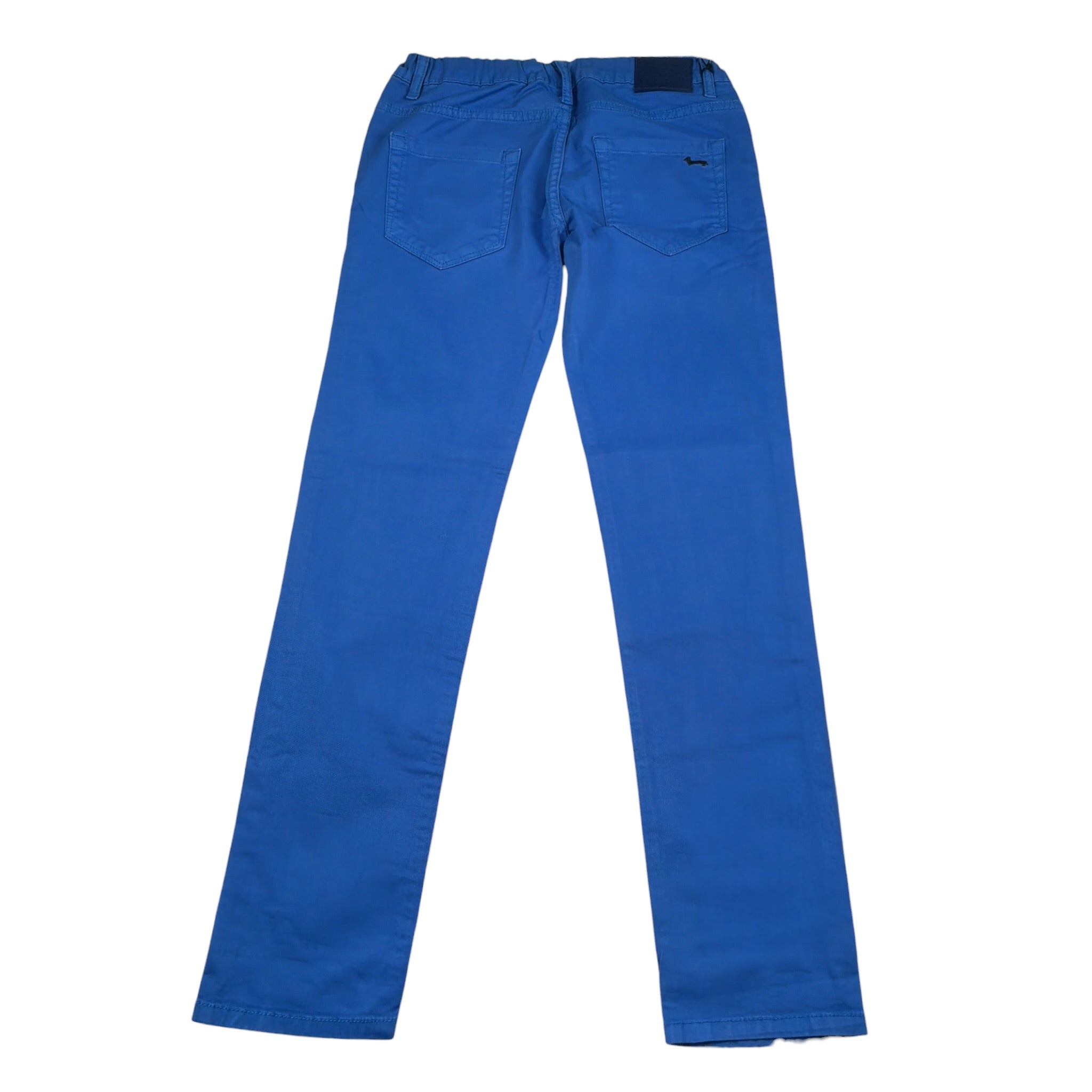 Harmont & Blaine Pantalone tinta unita con Girovita Regolabile Cobalto per Bambino 2201JW001 COBALTO HARMONT & BLAINE 