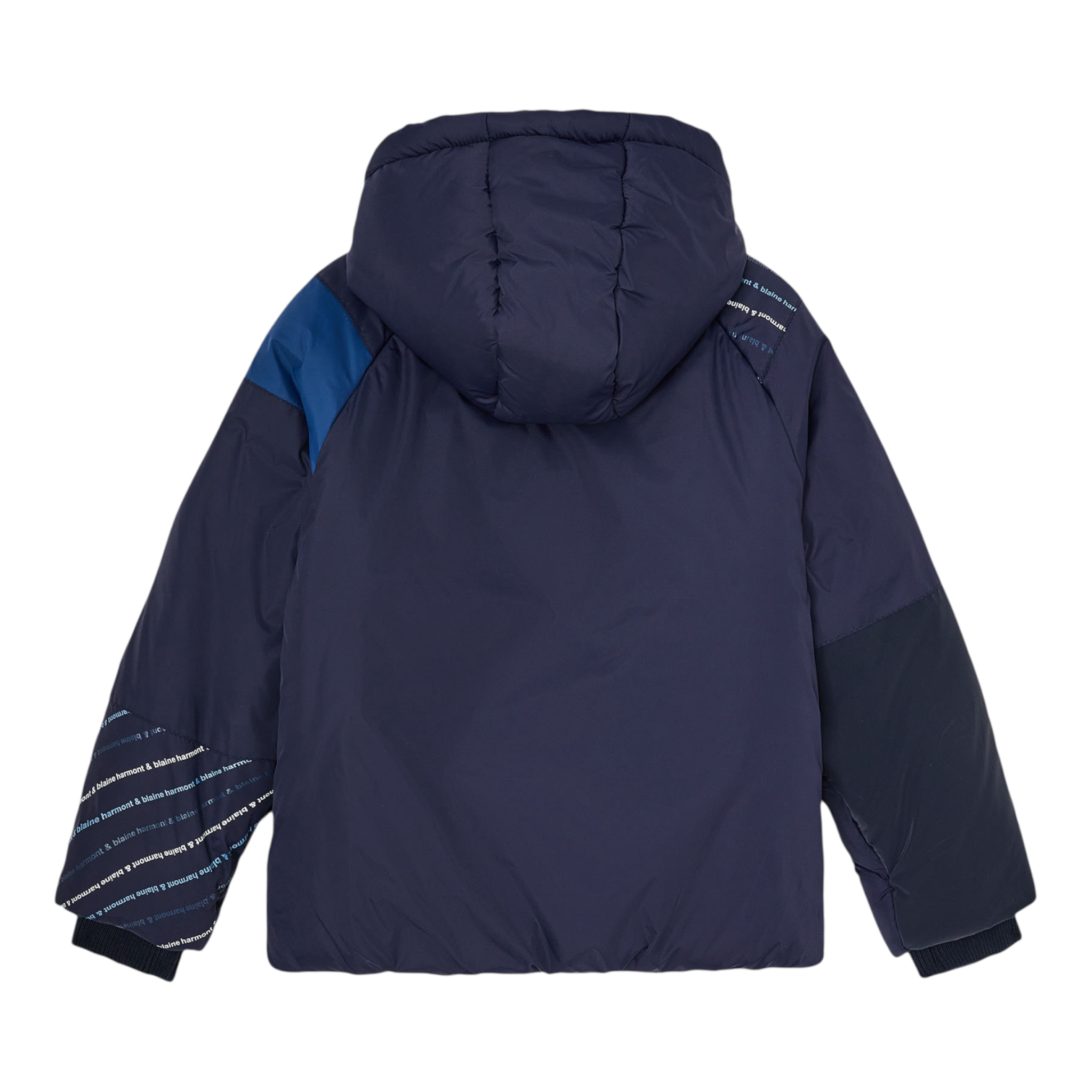 Harmont & Blaine Giubbino tinta unita con Cappuccio Blu per Bambino 241JKN002 BLU HARMONT & BLAINE 