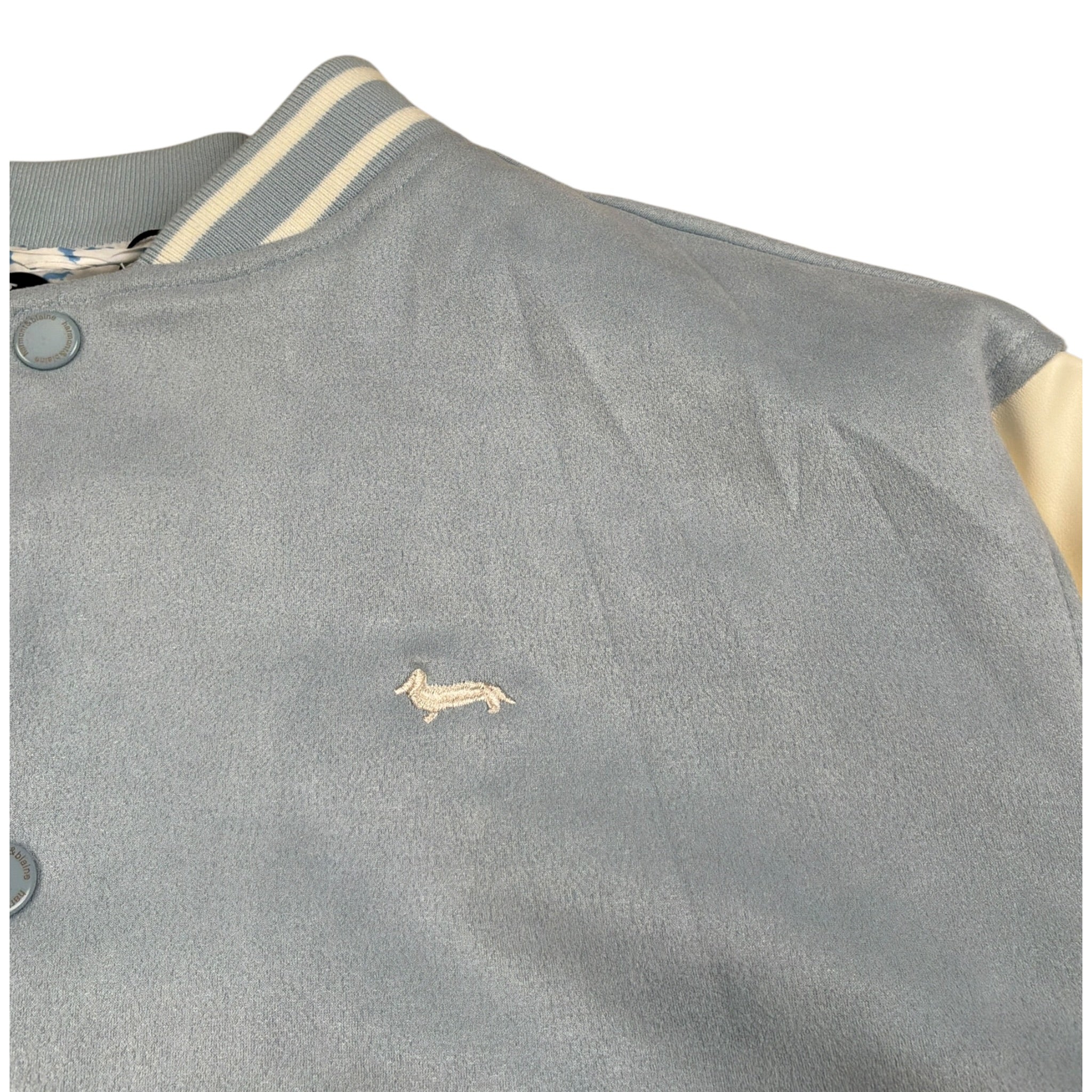 Harmont & Blaine Giubbino College tinta unita con Maglie In Contrasto Azzurro per Bambino 242JK001 AZZURRO HARMONT & BLAINE 