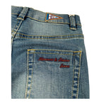 Harmont & Blaine Jeans tinta unita con Profili In Contrasto Azzurro per Bambino 5201XW001 AZZURRO HARMONT & BLAINE 