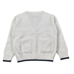 Harmont & Blaine Cardigan tinta unita con Ricami Bianco per Bambino 5212XH001 BIANCO HARMONT & BLAINE 
