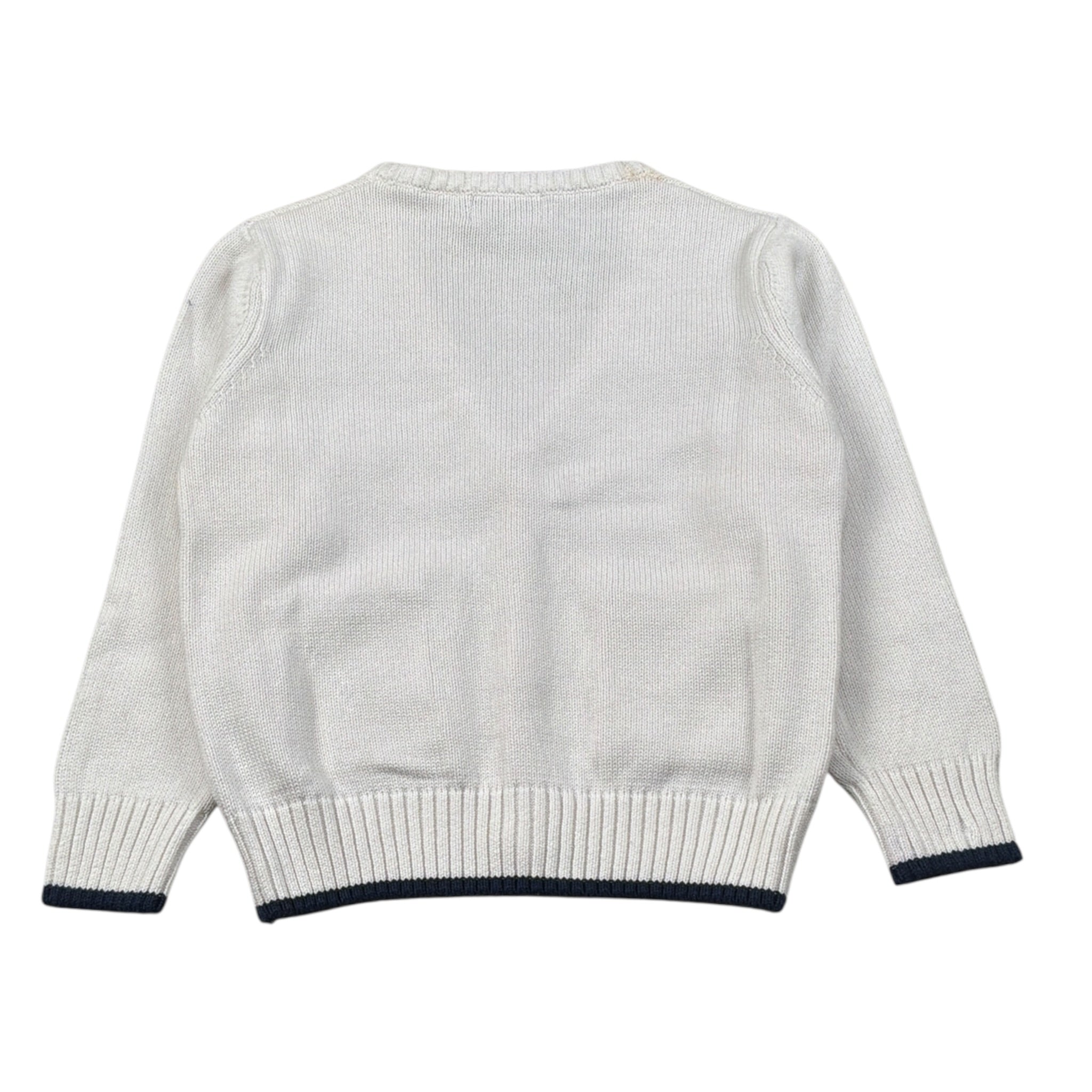 Harmont & Blaine Cardigan tinta unita con Ricami Bianco per Bambino 5212XH001 BIANCO HARMONT & BLAINE 