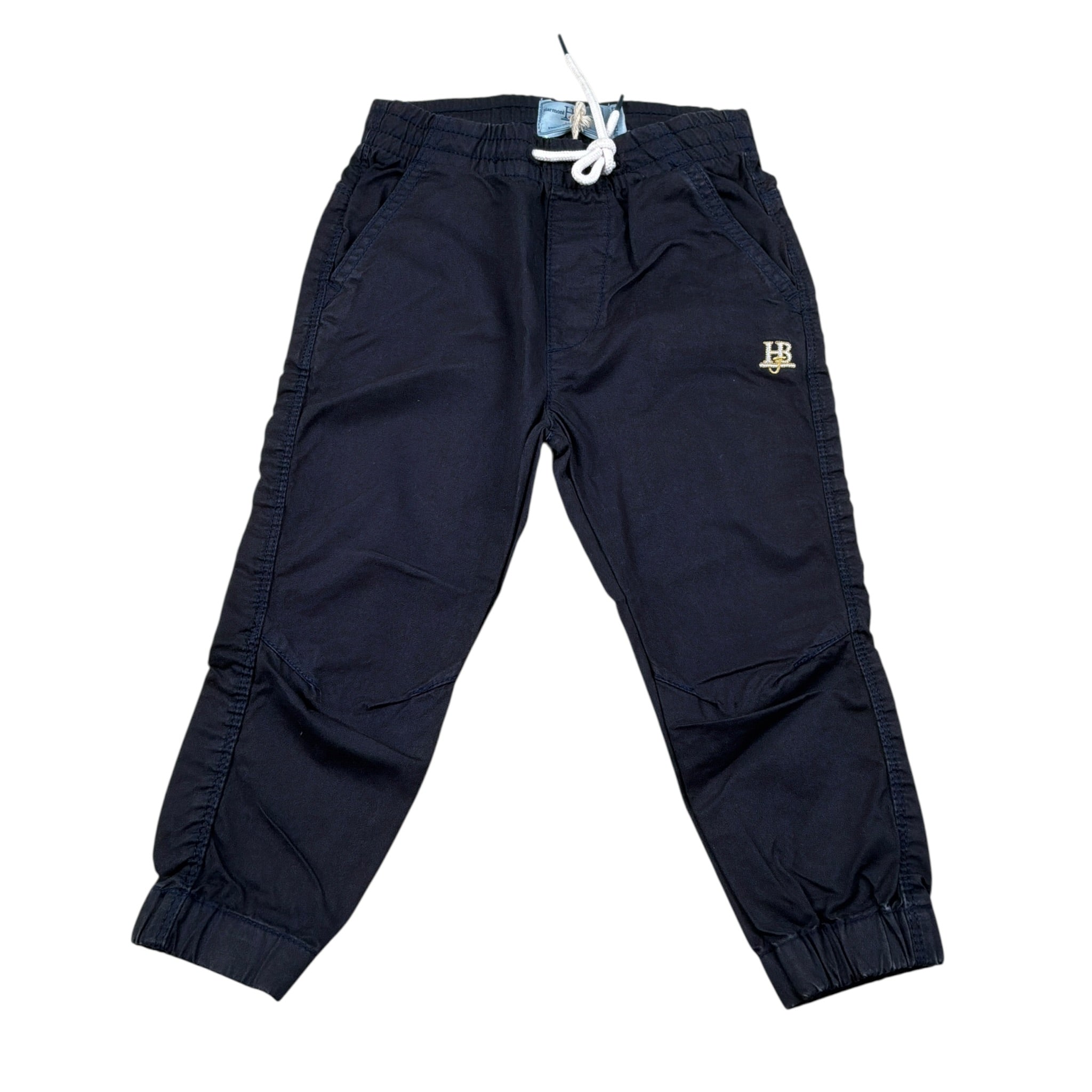 Harmont & Blaine Pantalone tinta unita con Elastico In Vita Blu per Neonato 5212XW009N BLU HARMONT & BLAINE 