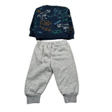 Hashstag For Boys Completo 2 Pezzi Felpa-Pantalone Blu per Neonato 255612 BLU HASHSTAG FOR BOYS 