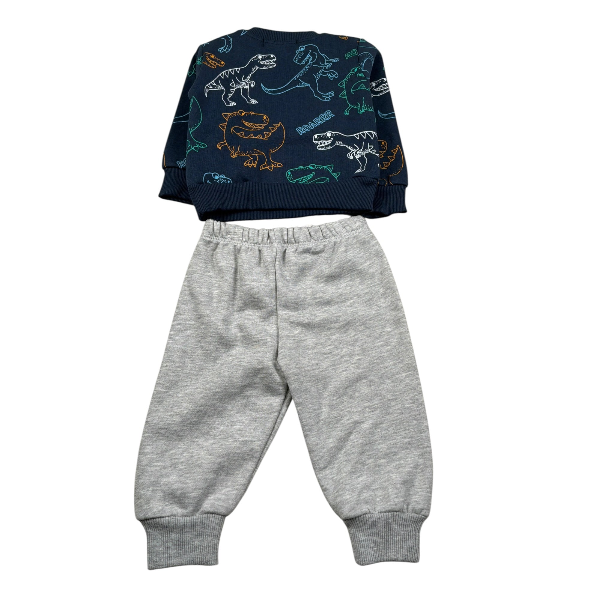 Hashstag For Boys Completo 2 Pezzi Felpa-Pantalone Blu per Neonato 255612 BLU HASHSTAG FOR BOYS 