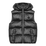 Herno Smanicato tinta unita con Cappuccio Nero per Bambina PI000019X NERO HERNO 