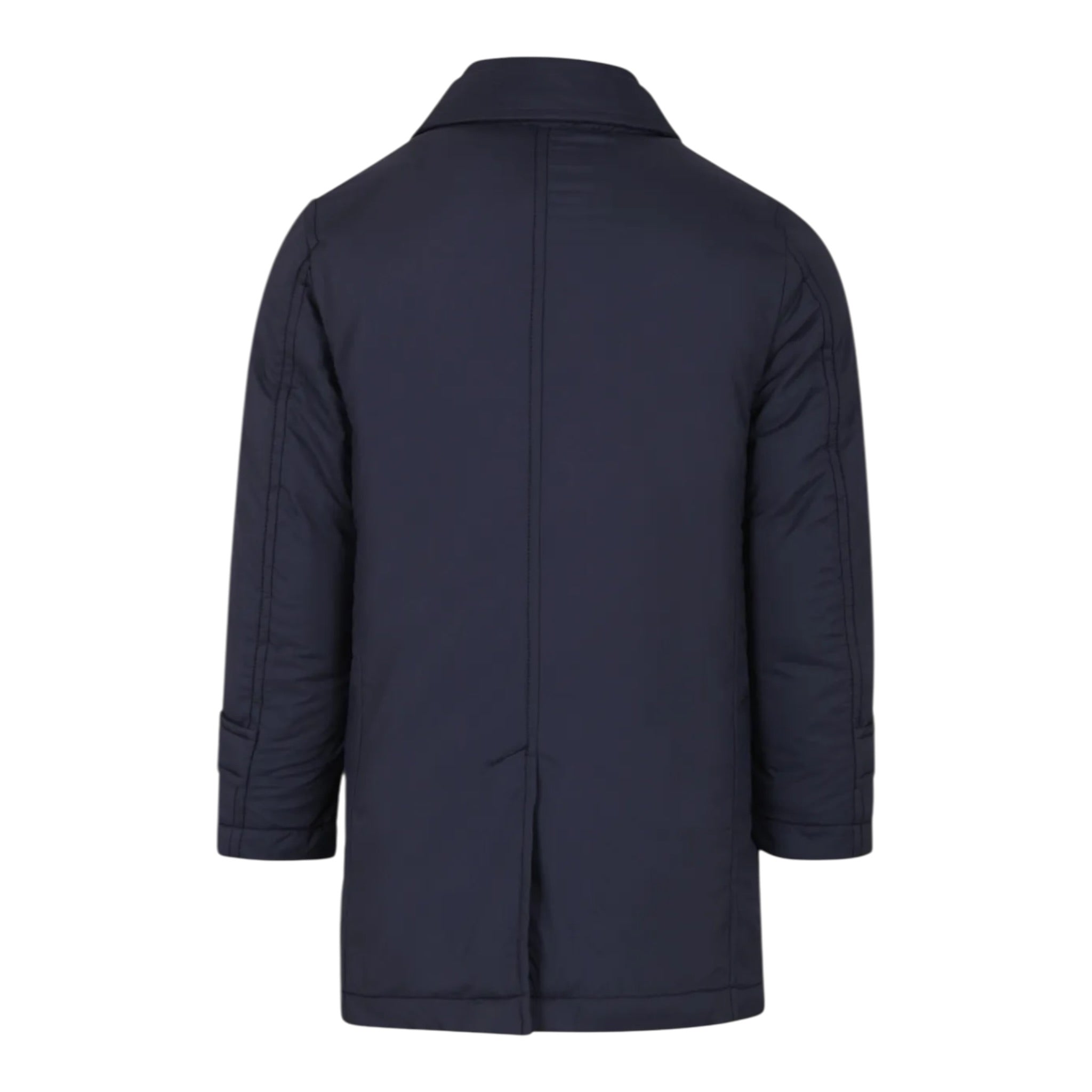 Herno Giubbino tinta unita con Zip E Colletto Blu per Bambino PI00156B12456Z BLU HERNO 