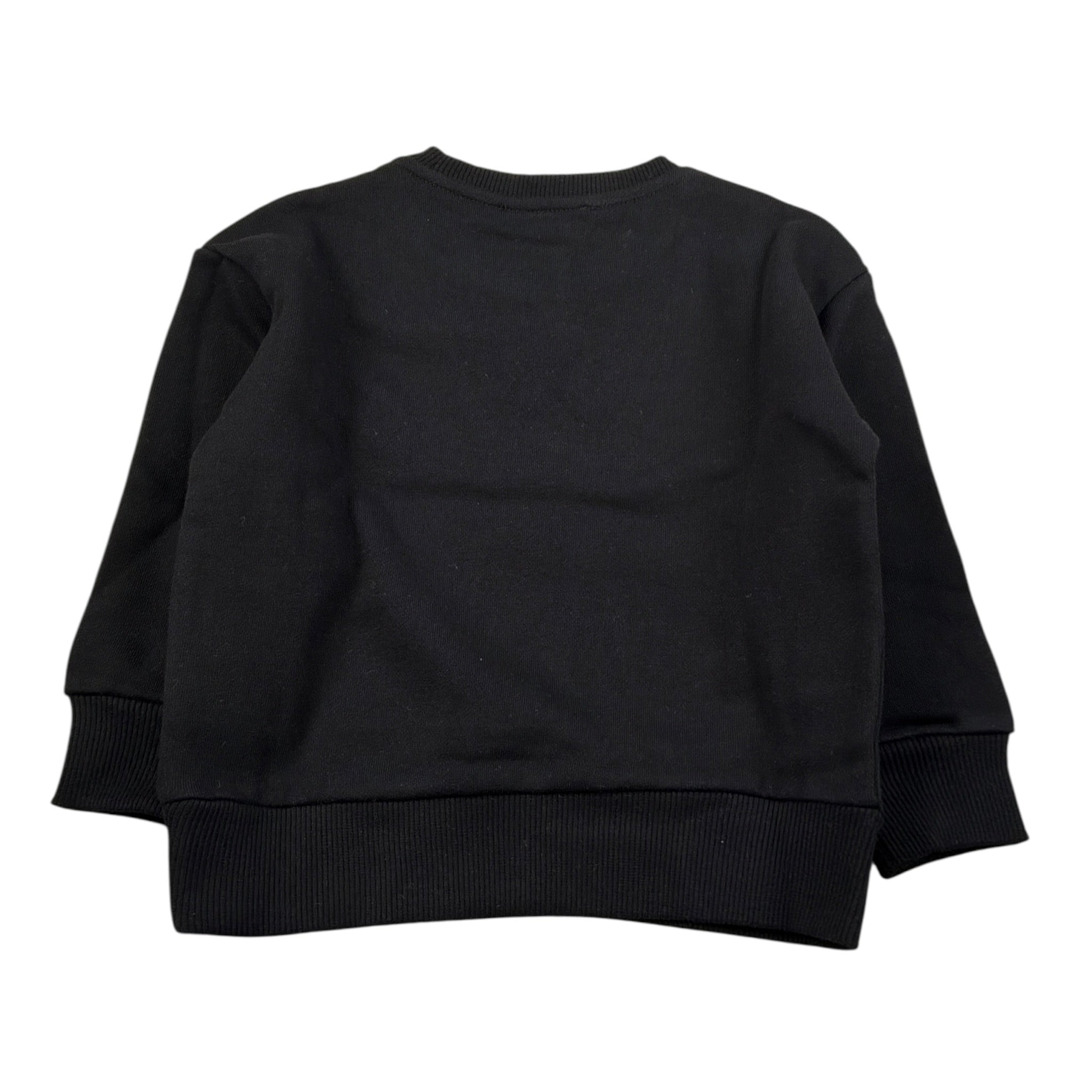 Hinnominate Felpa tinta unita con Stampa Nero per Bambino 3641F00285 NERO HINNOMINATE 