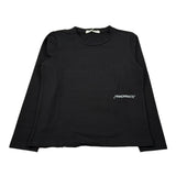 Hinnominate Shirt Girocollo tinta unita con Logo Nero per Bambino 3641M00114 NERO HINNOMINATE 
