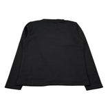 Hinnominate Shirt Girocollo tinta unita con Logo Nero per Bambino 3641M00114 NERO HINNOMINATE 