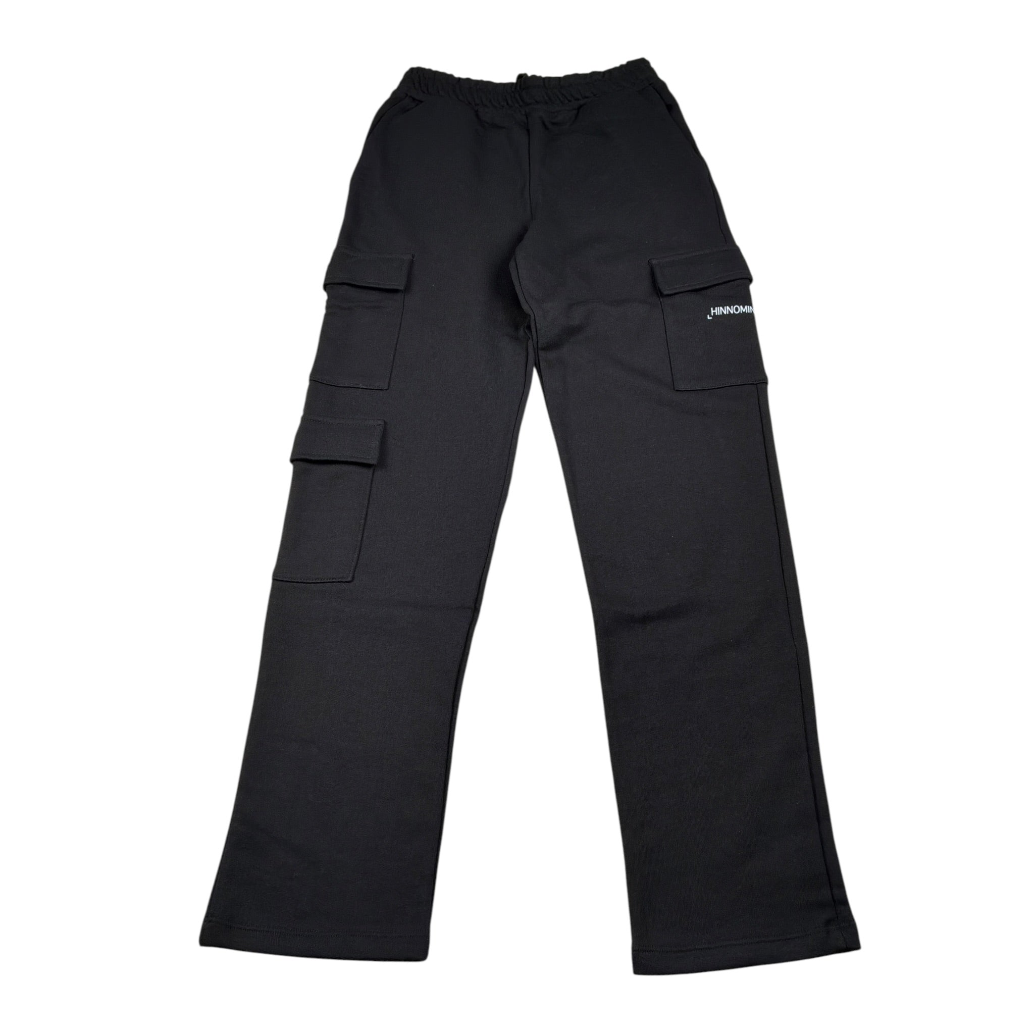 Hinnominate Pantalone Tuta tinta unita Nero per Bambino 3641PF00117 NERO HINNOMINATE 