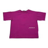 Hinnominate T-Shirt Girocollo tinta unita con Logo Viola per Bambina 3642M00110 VIOLA HINNOMINATE 